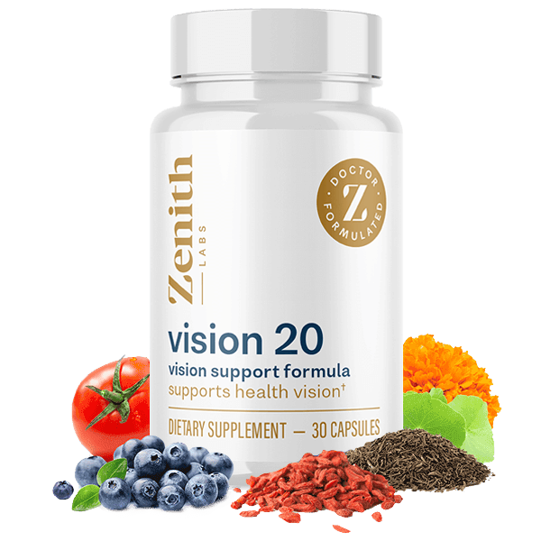 Vision 20 Eye Health and Vision Support Supplement